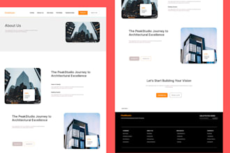 website design or website mockup design by figma