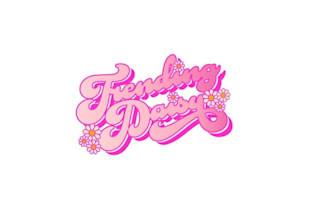 fun hippie logo clothing brand