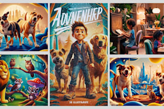 do illustration, children book illustration, kid illustration children storybook