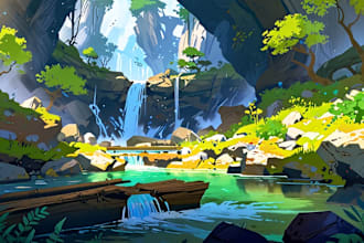 environment concept art landscape design
