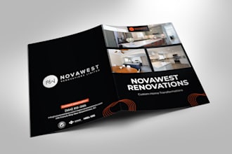 do corporate presentation folder design