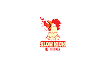 design awesome unique hot chicken logo