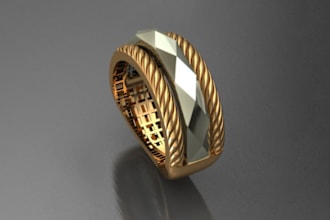 make any 3d jewellery model