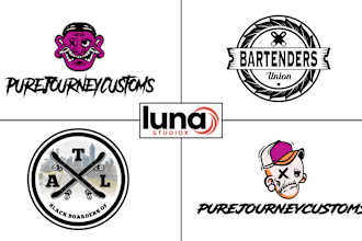 do urban streetwear skateboard sneakers brand logo design