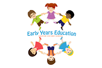 design childcare, daycare, education, baby shop preschool logo