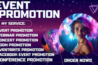 event promotion, mlm promotion, event setup ads, event marketing, ticket sales
