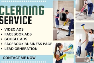 house cleaning leads marketing, house cleaning leads, facebook ads campaign