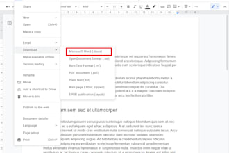 convert PDF to excel, PDF to word or data entry