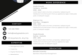 be your designer and professional CV maker