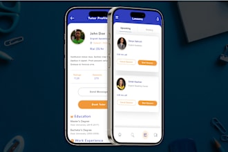 create a custom tutor marketplace app, an online tutoring platform like varsity