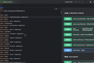 develop scalable backend API
