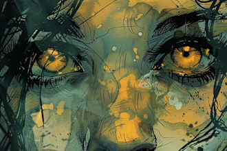 do make a comic book art and comic panel illustration