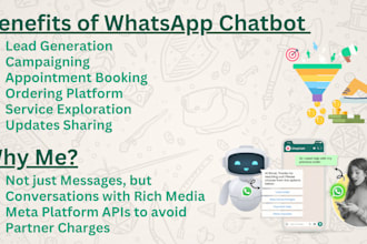 create a custom whatsapp chatbot solution for your business