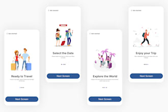 do app design , mobile UI UX design and figma prototypes