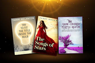 book cover design, ebook cover, KDP book cover