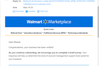 approve walmart seller account even rejected