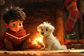 create a children book and cover using midjourney ai