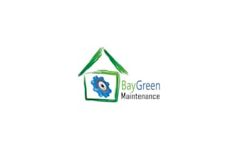 design awesome green maintenance logo