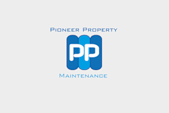 design attention property maintenance logo