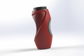 design 3d models in solid works or solid edge from your 2d designs