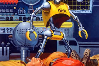 paint scifi or fantasy digital art illustration