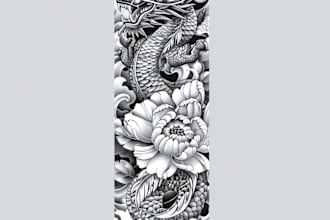 design professional japanese tattoo for you