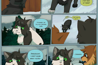 do nsfw comic, sfw comic, furry comic, comic strip, comic