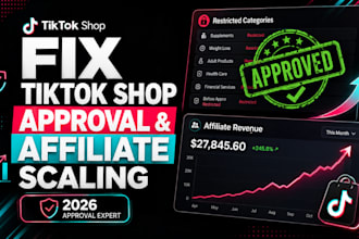 fix tik tok shop category approval and setup tik tok shop affiliate marketing