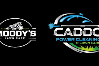 make awesome lawn care logo with my own creative thinking