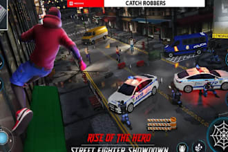build 3d,2dgame, develop 3d,2d shooting game, 3d,2d street fighting game