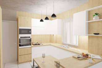 design and render your kitchen