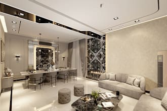 design and render interior design and 3d rendering