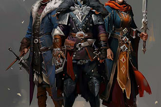 create your unique dnd party