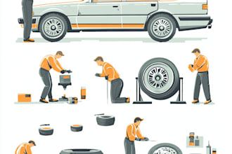 create a step by step instruction manual with digital illustrations