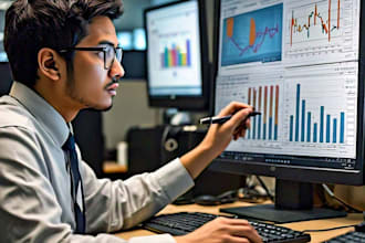 do machine learning, data analysis in python, r, tableau, excel