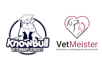 make your modern creative veterinary logo in one day