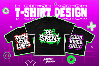 create rap graffiti typography tshirt design with ai