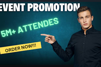 promote facebook event concert webinar conference marketing sign up ticket sales