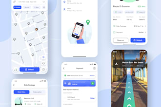 develop on demand bicycle rental app, rental app, bike rental app