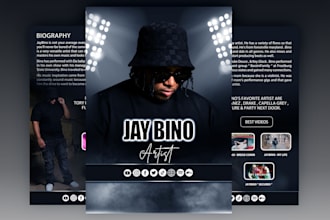 dj epk, electronic press kit, media kit and press kit