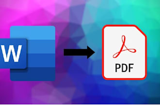 convert PDF to word to PDF