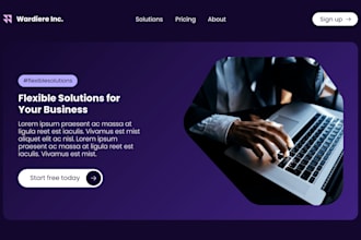 do full website creation or redesign wordpress website