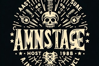logo design for tattoo studio and tattoo artist