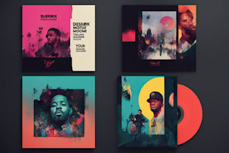 professionally design your album cover art or music artwork