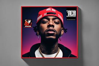 design professional album cover , mixtape cover design