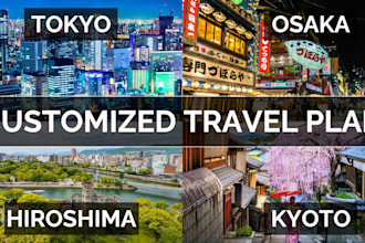 help you with related to personalized traveling in japan