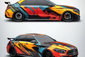 do a custom vehicle wrap, cars, pickups, trailers, etc