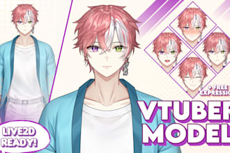 design and rigging your live2d vtuber model for vtube studio