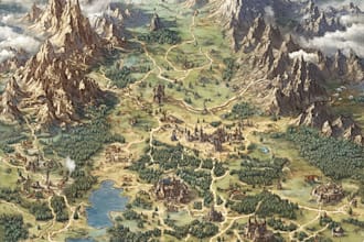 high quality fantasy maps for your rpg or novel