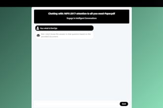 custom ai chatbot to answer questions from your documents